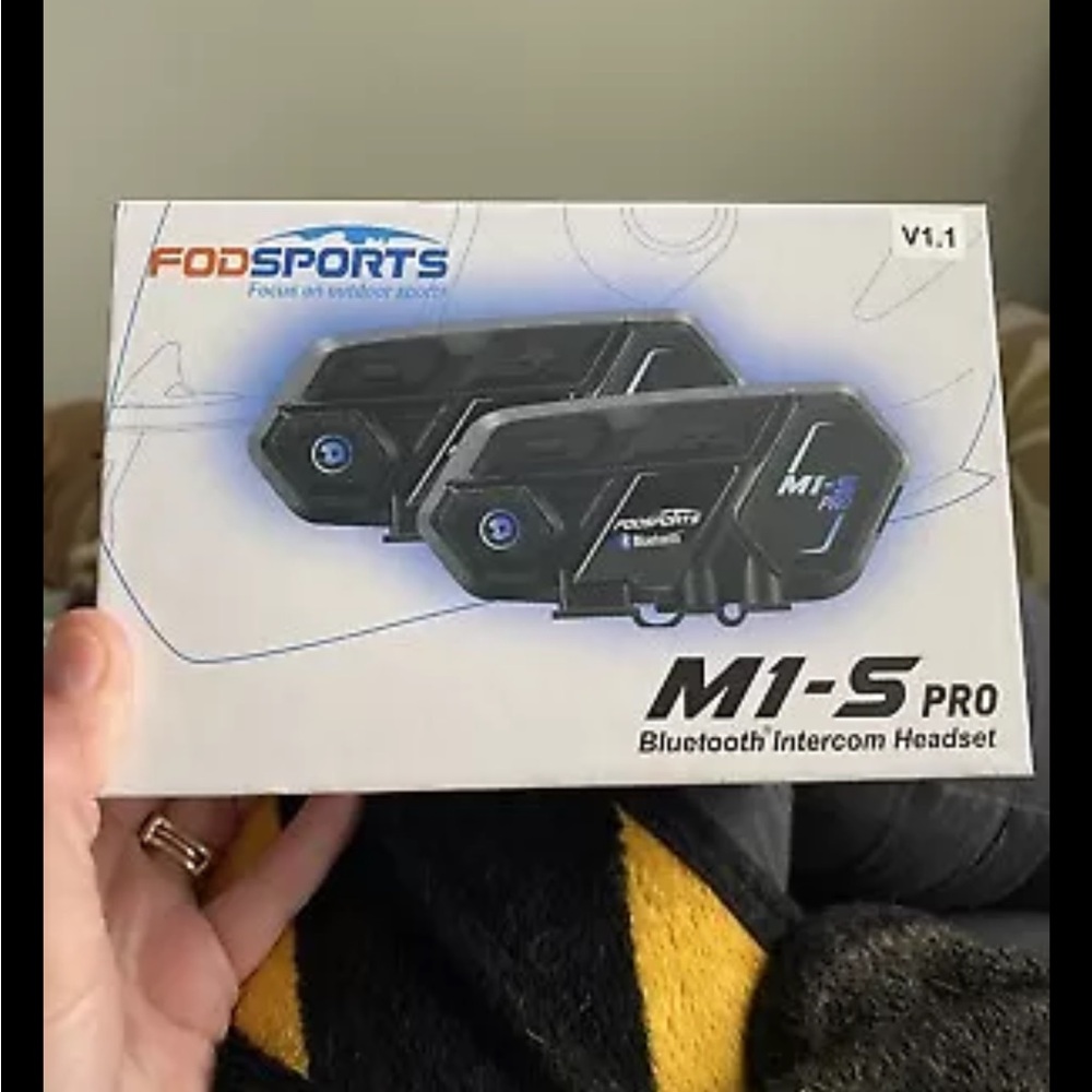 Fodsports M1-S Pro Bluetooth Intercom Headset